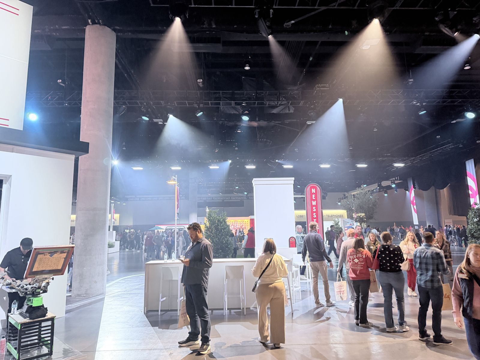 Live event printing at a Washington trade shows & expos event